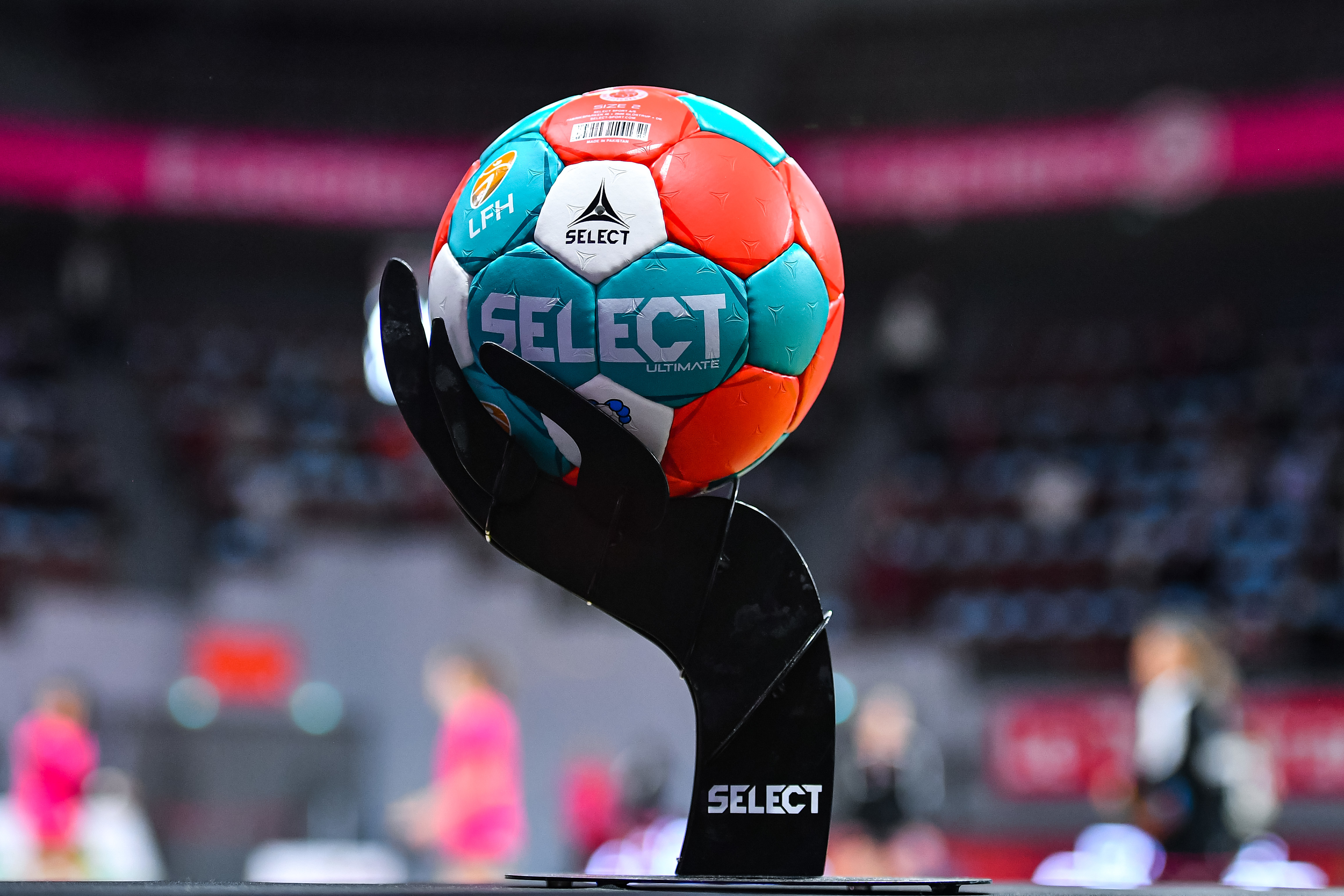 Illustration of the new official ball during the women’s Ligue Butagaz Energie final match between Brest and Metz at Brest Arena on May 23, 2021 in Brest, France. (Photo by Baptiste Fernandez/Icon Sport) - Brest (France)