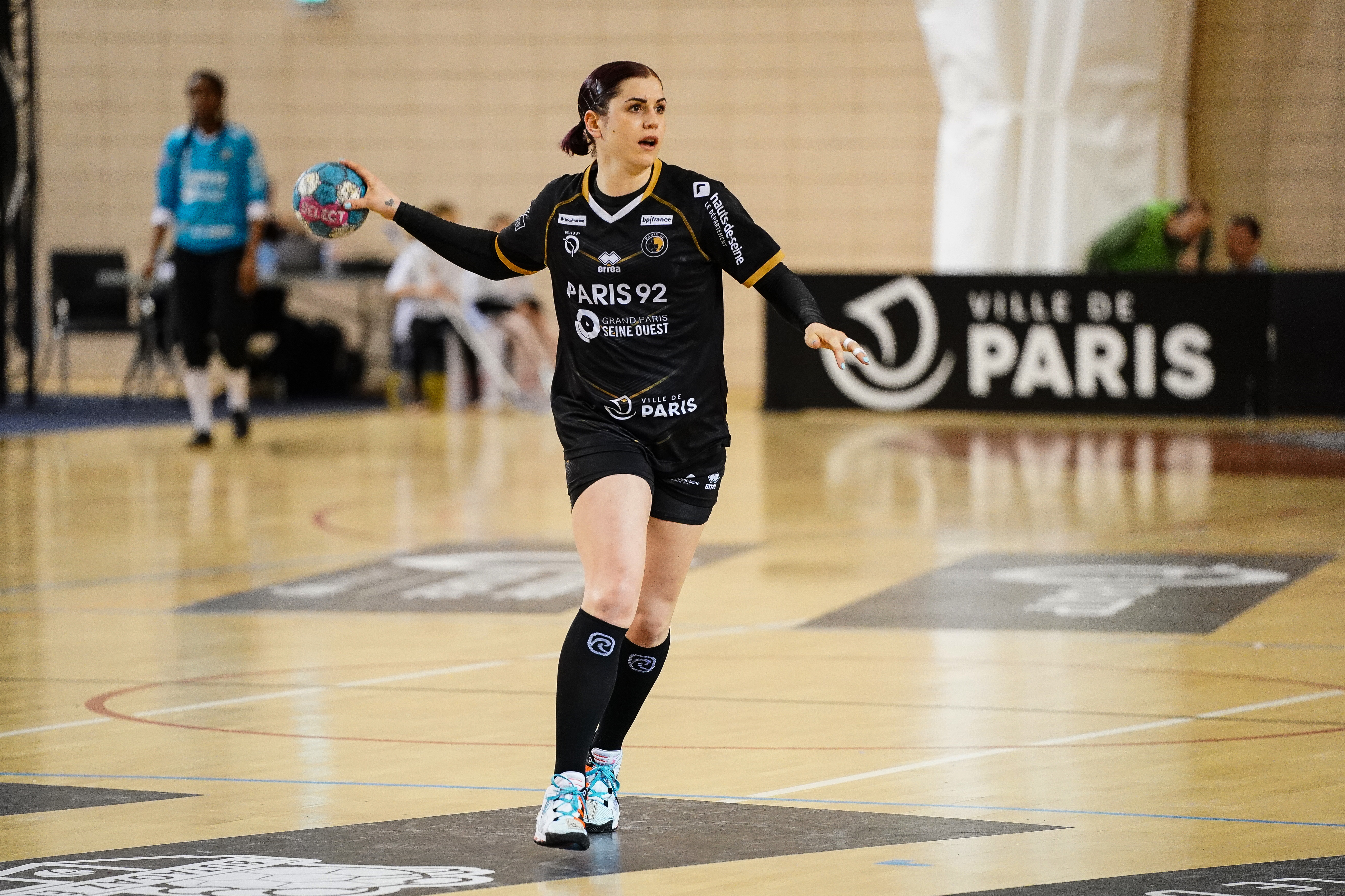 Tamara HORACEK of Paris 92 during the LFH Division 1, Women match between Paris 92 and Merignac on March 4, 2020 in Issy-les-Moulineaux, France. (Photo by Pierre Costabadie/Icon Sport) - Tamara HORACEK