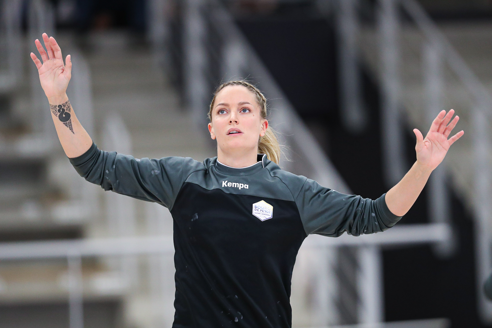 Manon Houette (Bourg de Péage) during the Ligue Butaguaz Energie match between Bourg de Peage and Besancon on October 20, 2021 in Bourg-de-Peage, France. (Photo by Bertrand Delhomme/Icon Sport)