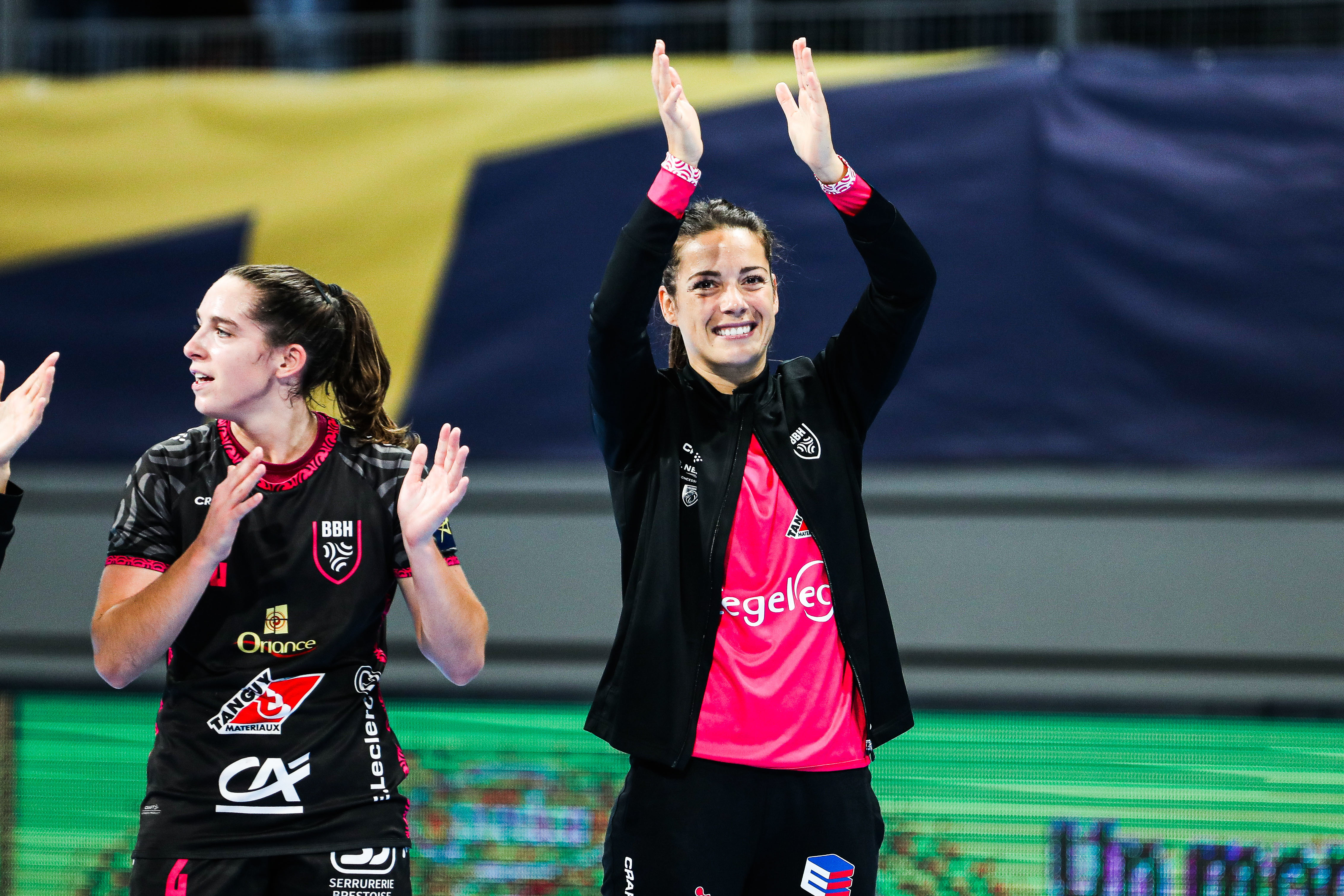 Cleopatre DARLEUX of Brest during the EHF Women's Champions League match between Brest and Podgorica on November 13, 2021 in Brest, France. (Photo by Maxime Le Pihif/Icon Sport)