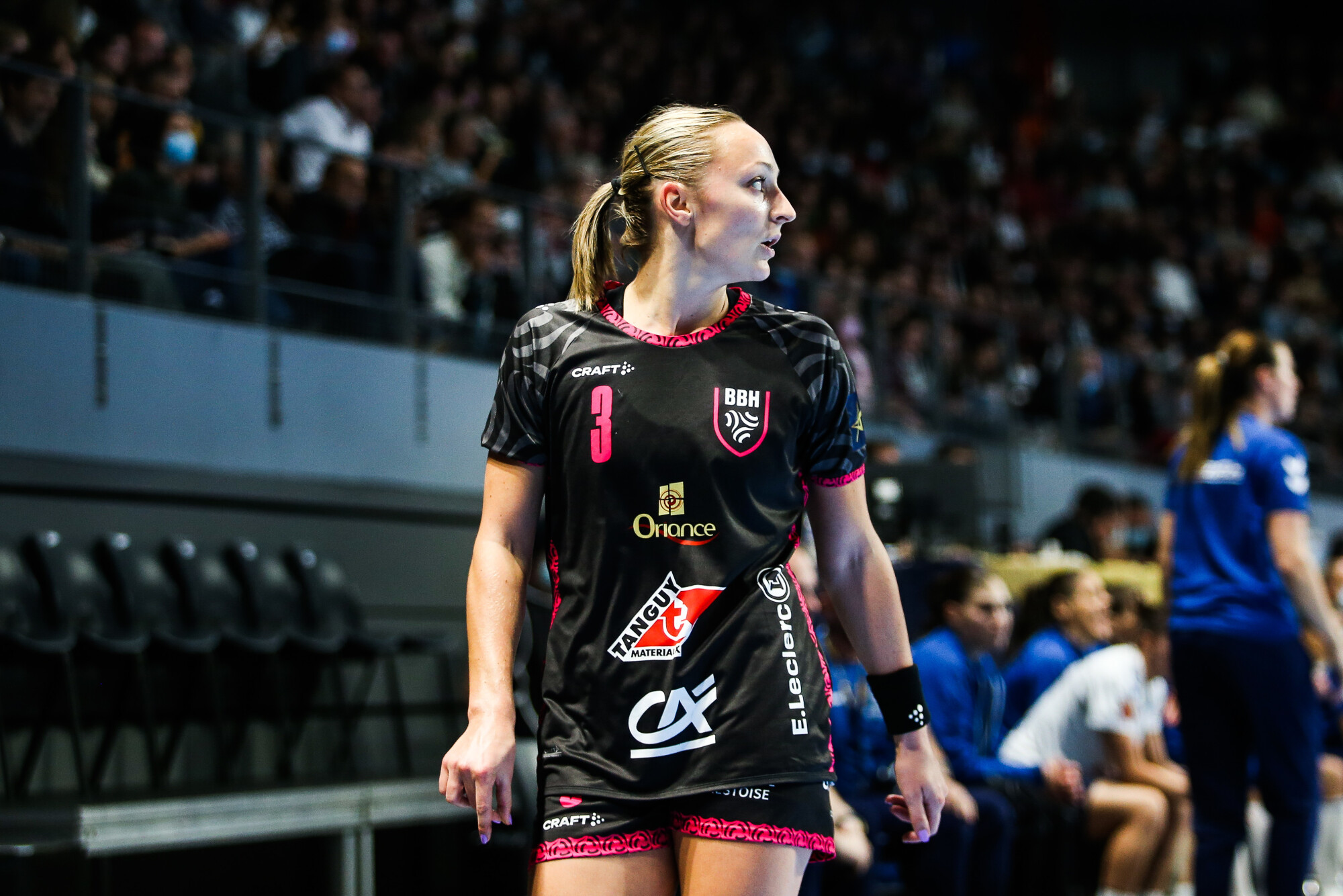 Alicia TOUBLANC of Brest during the EHF Women's Champions League match between Brest and Podgorica on November 13, 2021 in Brest, France. (Photo by Maxime Le Pihif/Icon Sport)